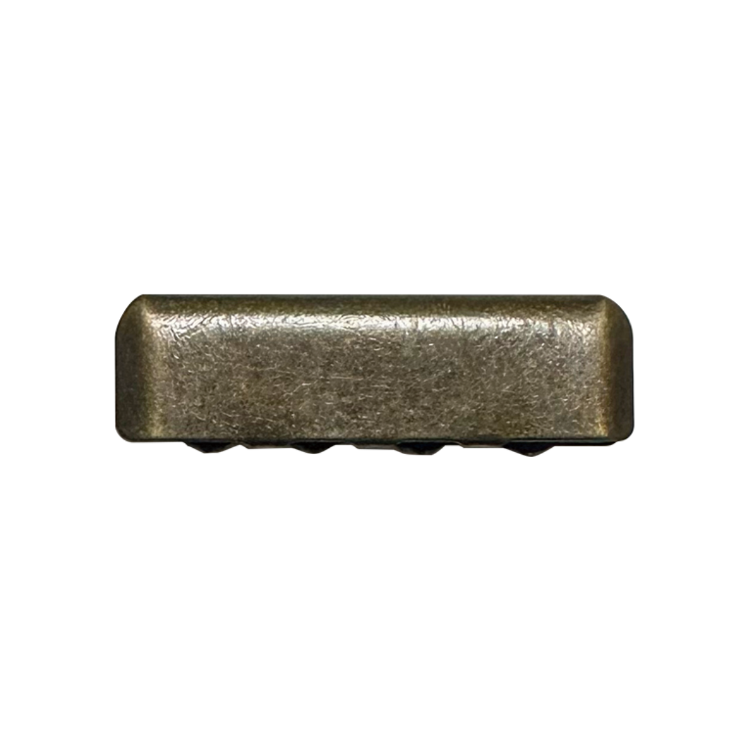 Ribbon End Tips for 30mm Straps – 30×9mm, 2 pcs | Bag Hardware