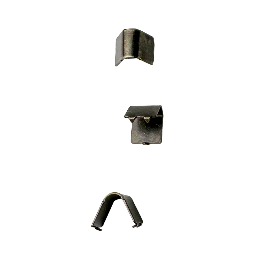 Prong Bag Corner Protectors – 9×8mm, 4 pcs | Bag Making Hardware