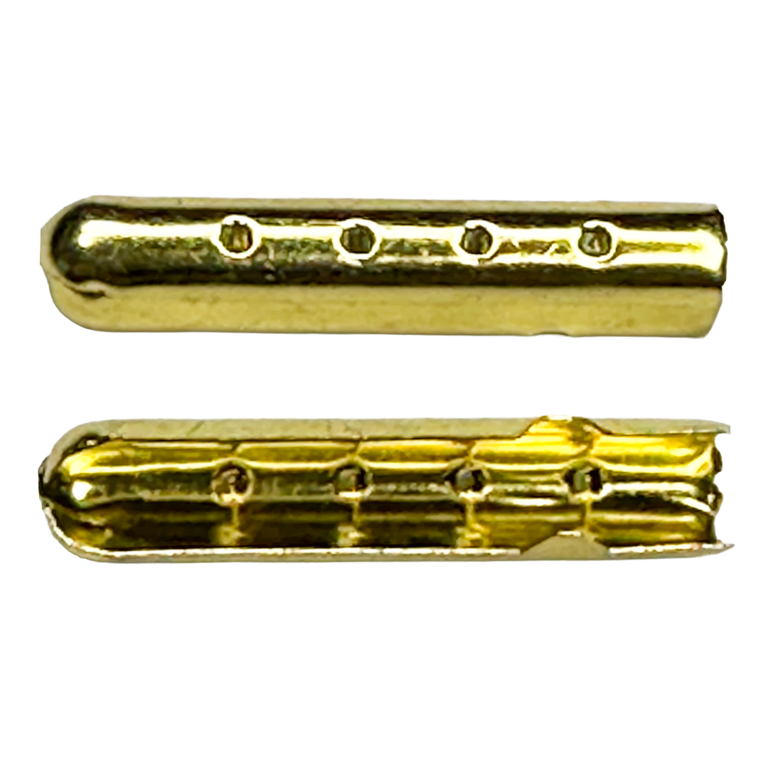 Brass Cord End Tips for 5mm Cords – 2 pcs | Bag Making Supplies