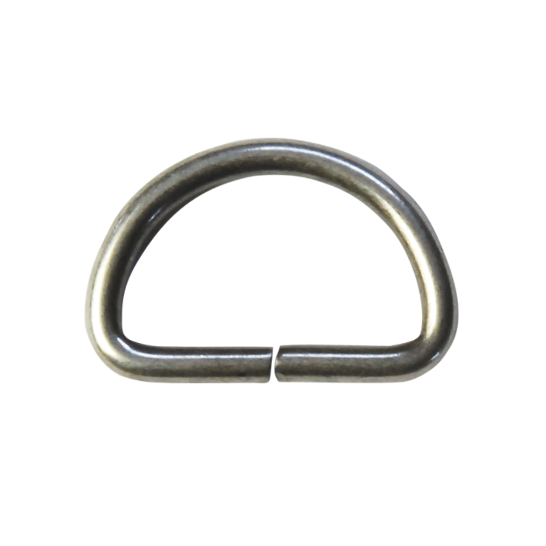 D-Rings for 25mm Bag Straps – 14×25mm, 2 pcs | Bag Making Hardware