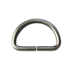 D-Rings for 25mm Bag Straps – 14×25mm, 2 pcs | Bag Making Hardware