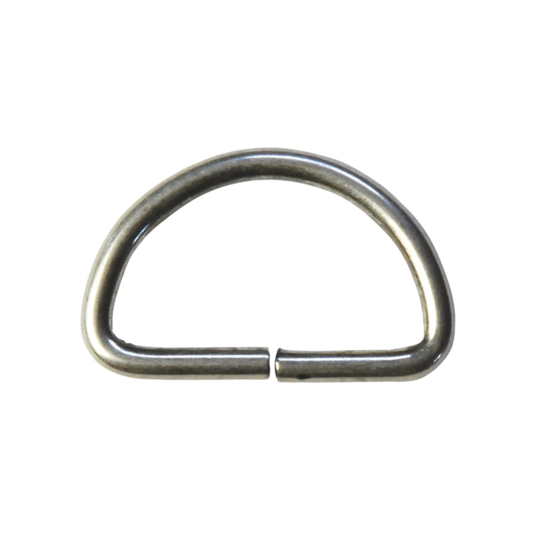 D-Rings for 30mm Bag Straps – 16×30mm, 2 pcs | Bag Making Hardware