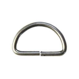 D-Rings for 30mm Bag Straps – 16×30mm, 2 pcs | Bag Making Hardware