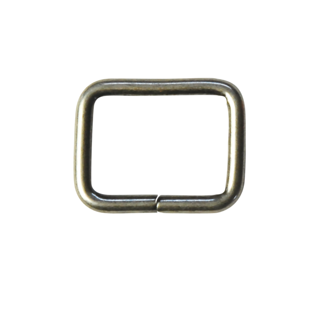 長方形リング（2個パック）20mm 25mm × 20mm Ø2.5mm