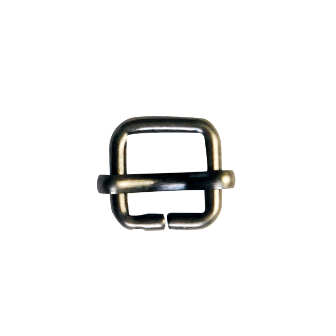 スライドバックル（2個パック）10mm 14mm × 14mm Ø2mm