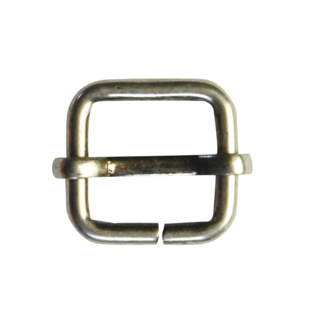 スライドバックル（2個パック）15mm 21mm × 21mm Ø3mm