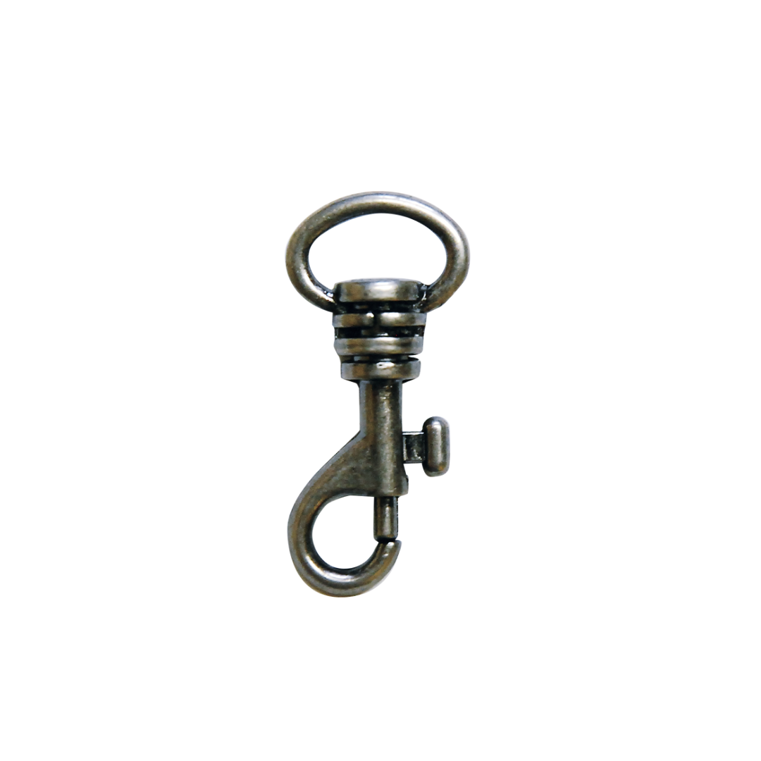 Swivel Snap Hooks for 10mm Straps – 15×35mm, 2 pcs | Bag Hardware