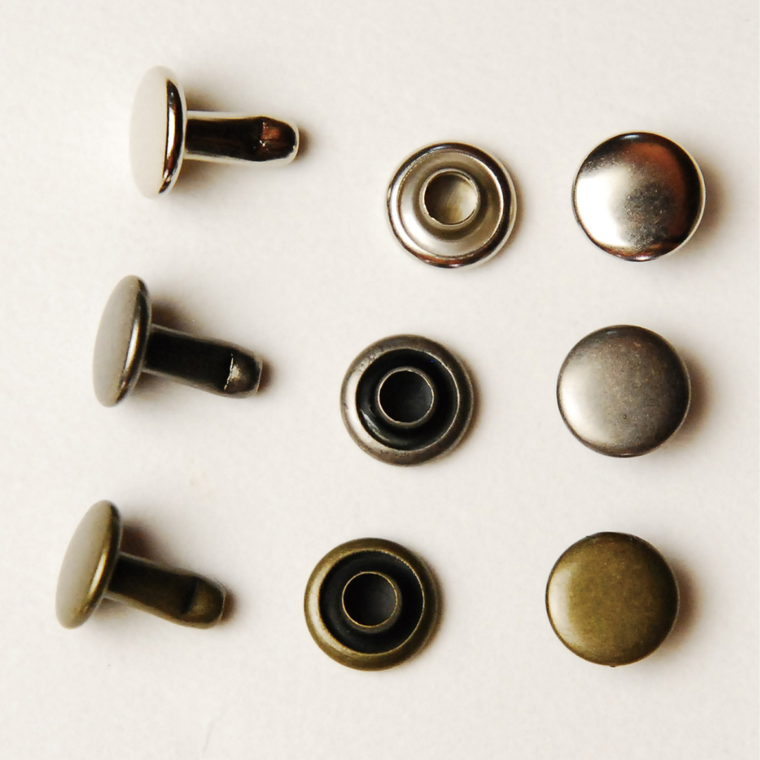 リベット 9mm 脚 (10個入り) Ø8mm × 9mm