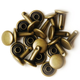 Brass Rivets for Leather &amp; Bag Making – 9mm × 11mm, 10 pcs