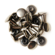 Brass Rivets for Leather &amp; Bag Making – 9mm × 11mm, 10 pcs