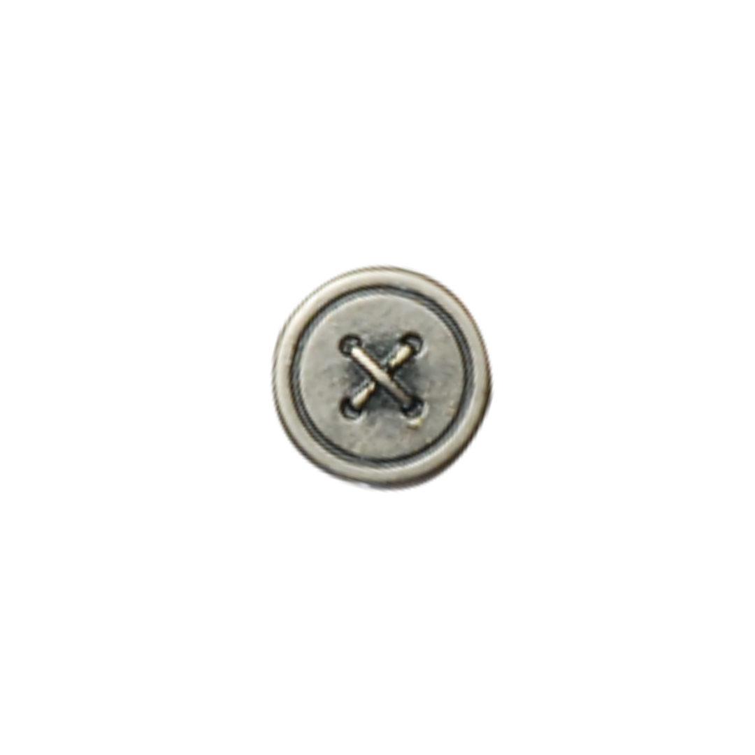 ネジ式マグネットスナップ（ボタン柄）17mm×5mm
