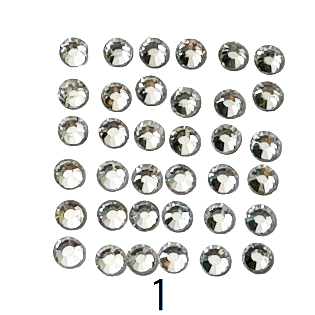 Glass Rhinestones – Ø3mm (Set of 5 Bags)
