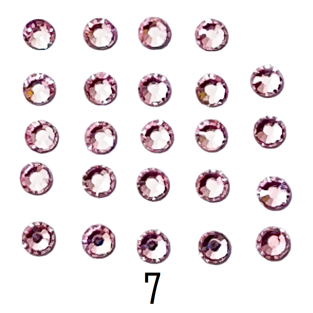 Glass Rhinestones – Ø3mm (Set of 5 Bags)