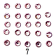 Glass Rhinestones – Ø3mm (Set of 5 Bags)