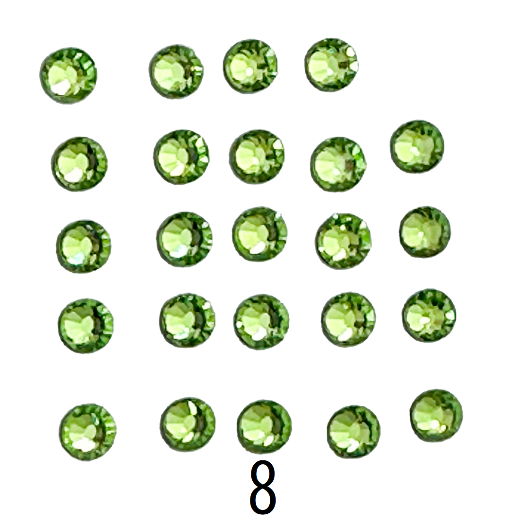 Glass Rhinestones – Ø3mm (Set of 5 Bags)