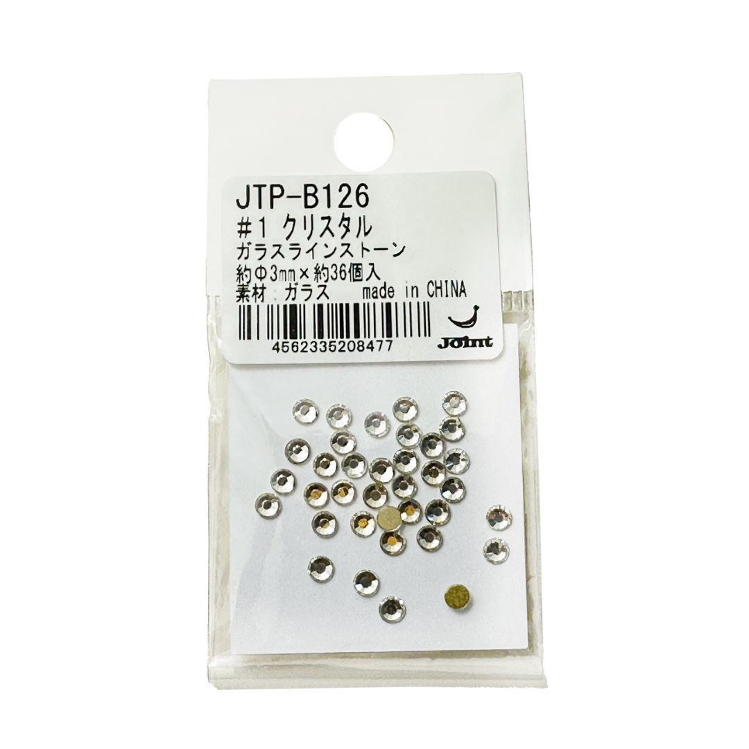 Glass Rhinestones – Ø3mm (Set of 5 Bags)
