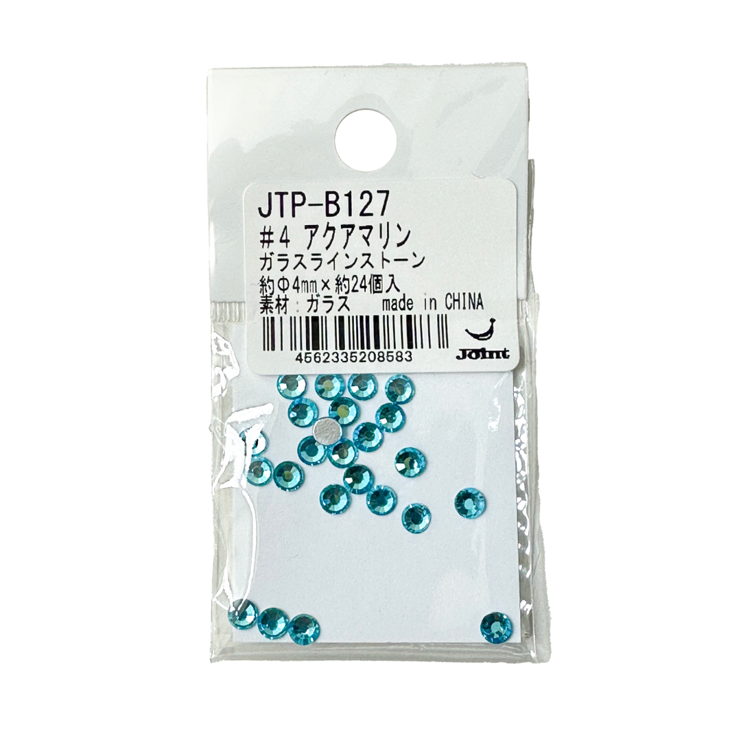 ガラスラインストーン（5袋セット）Ø4mm
