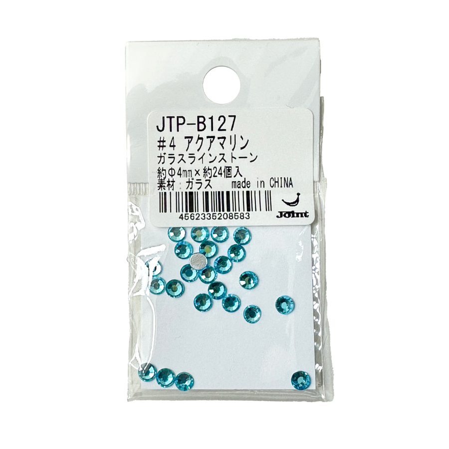 ガラスラインストーン（5袋セット）Ø4mm