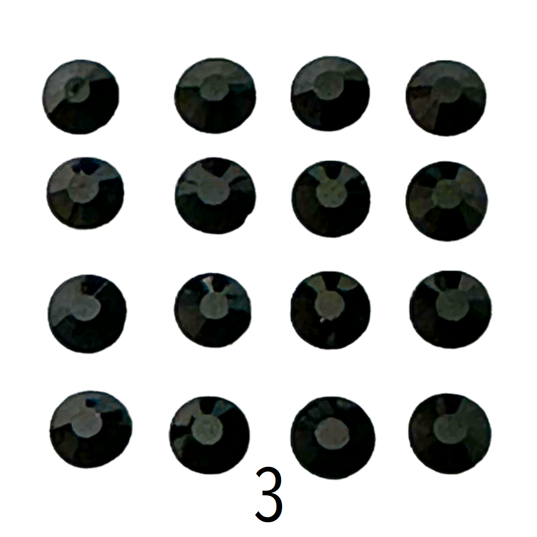 ガラスラインストーン（5袋セット）Ø5mm