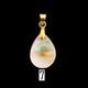 Teardrop Glass Bead Charm – 13mm × 18mm (1 pc)