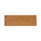Leather HAND MADE Tags for Bags – 15×45mm, 2 pcs | Made in Japan