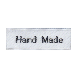 HAND MADE Polyester Sewing Labels – 13 × 42mm, 3 pcs | Craft Supplies
