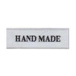 HAND MADE Polyester Sewing Labels – 13 × 42mm, 3 pcs | Craft Supplies