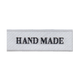 HAND MADE Polyester Sewing Labels – 13 × 42mm, 3 pcs | Craft Supplies