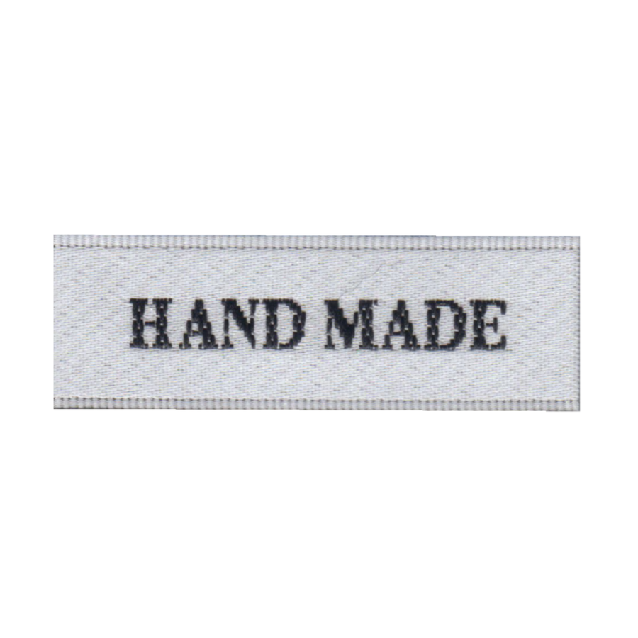 HAND MADE Polyester Sewing Labels – 13 × 42mm, 3 pcs | Craft Supplies