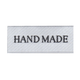 HAND MADE Polyester Sewing Labels – 18 × 42mm, 3 pcs | Craft Supplies