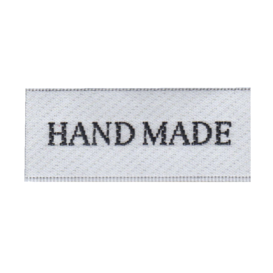 HAND MADE Polyester Sewing Labels – 18 × 42mm, 3 pcs | Craft Supplies