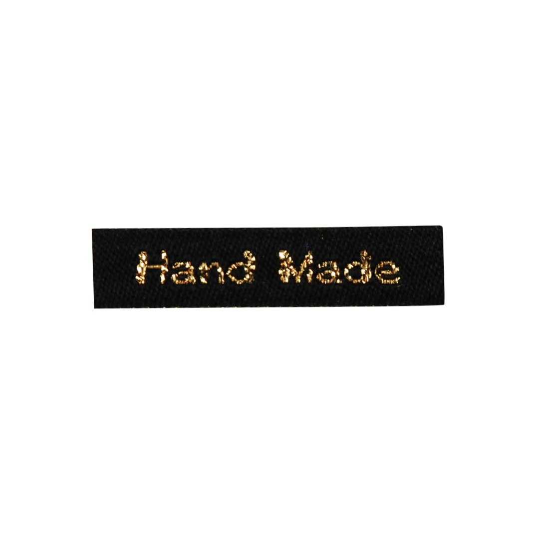 HAND MADE Polyester Sewing Labels – 8 × 34mm, 3 pcs | Craft Supplies Introduction