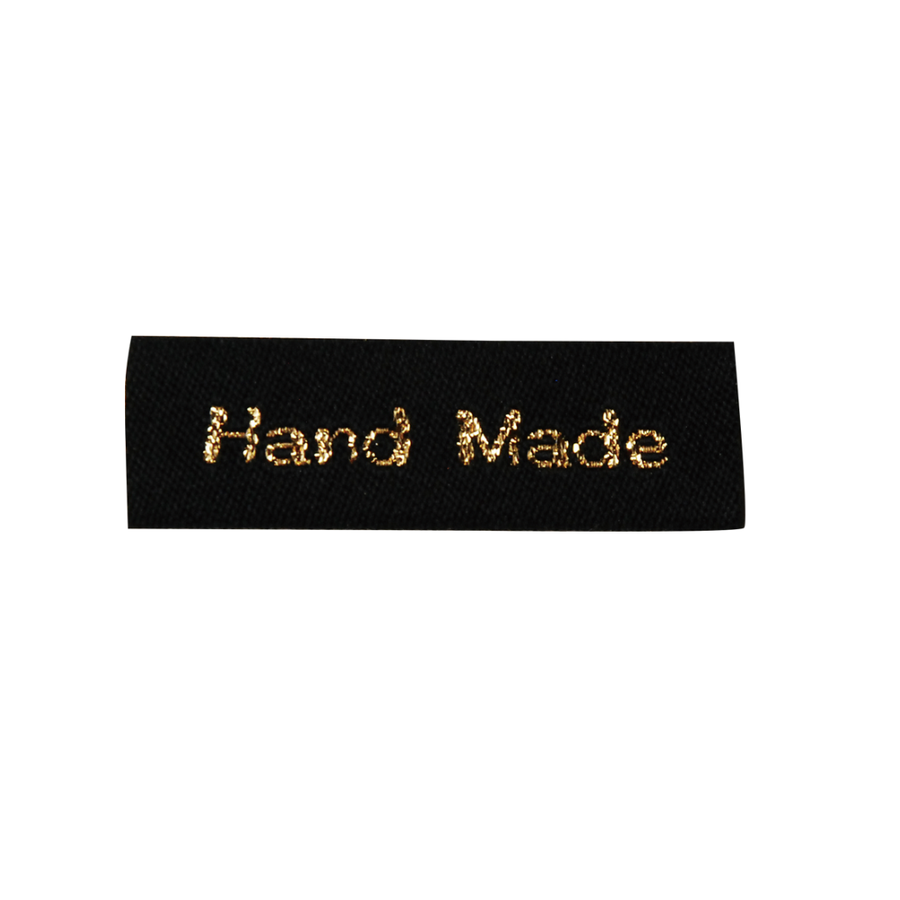 HAND MADE Polyester Sewing Labels – 13 × 42mm, 3 pcs | Craft Supplies