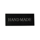 HAND MADE Polyester Sewing Labels – 18 × 42mm, 3 pcs | Craft Supplies