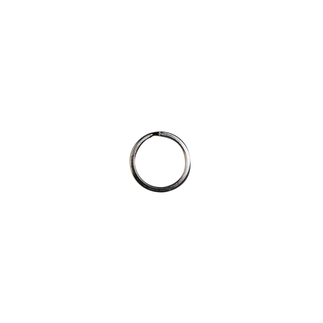 Flat Split Key Rings – 20mm, 2 pcs | Keychain &amp; Bag Making Hardware