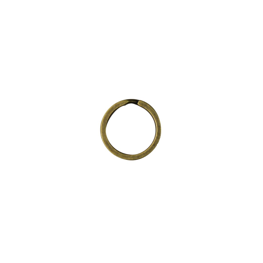 Flat Split Key Rings – 25mm, 2 pcs | Keychain &amp; Bag Making Hardware