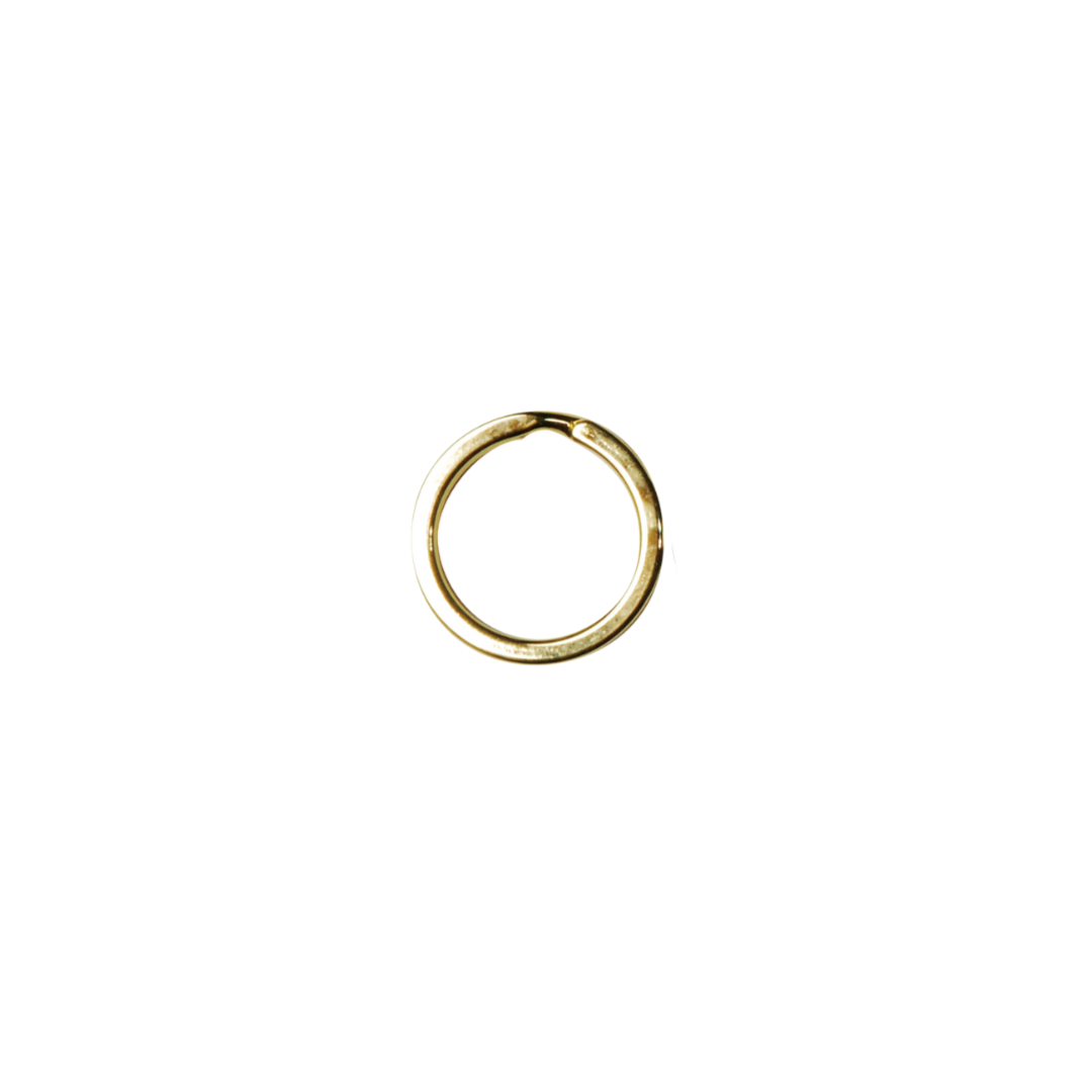 Flat Split Key Rings – 25mm, 2 pcs | Keychain &amp; Bag Making Hardware