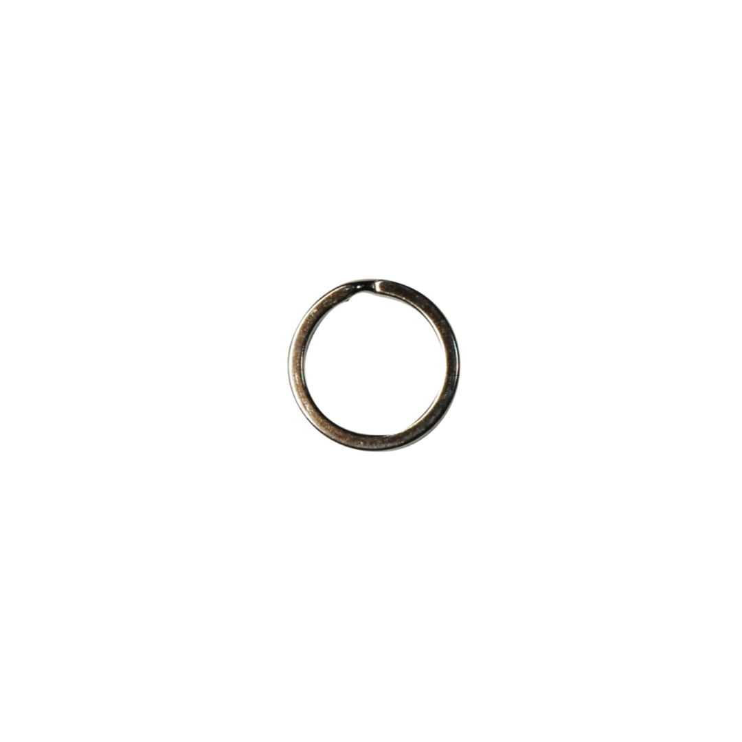Flat Split Key Rings – 25mm, 2 pcs | Keychain &amp; Bag Making Hardware