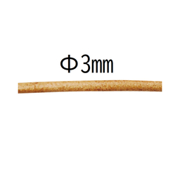 丸革紐 Ø3mm × 25m