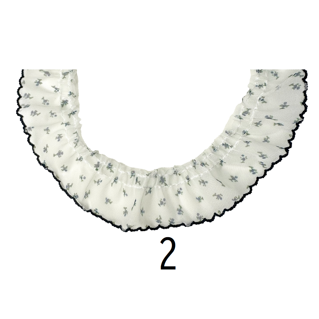 Floral Tuck Lace – 38mm × 15m (1 roll)