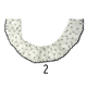 Floral Tuck Lace – 38mm × 15m (1 roll)