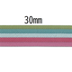 Multicolor Polyester Bag Strap Tape – 30mm × 10m | Bag Making Supplies