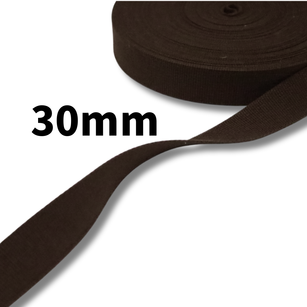 Japanese Acrylic Bag Strap Tape – 30mm × 10m Roll | Bag Making Supplies