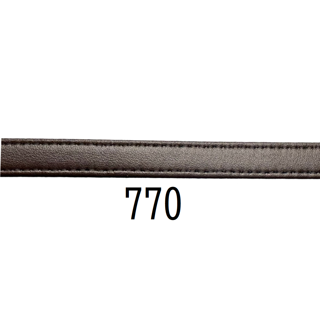 Faux Leather Quad-Fold Stitch Tape – 15mm × 10m (1 roll)