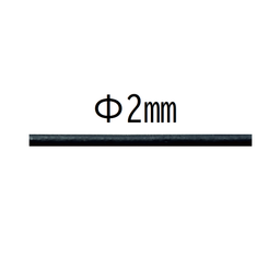 丸革紐 Ø2mm × 25m