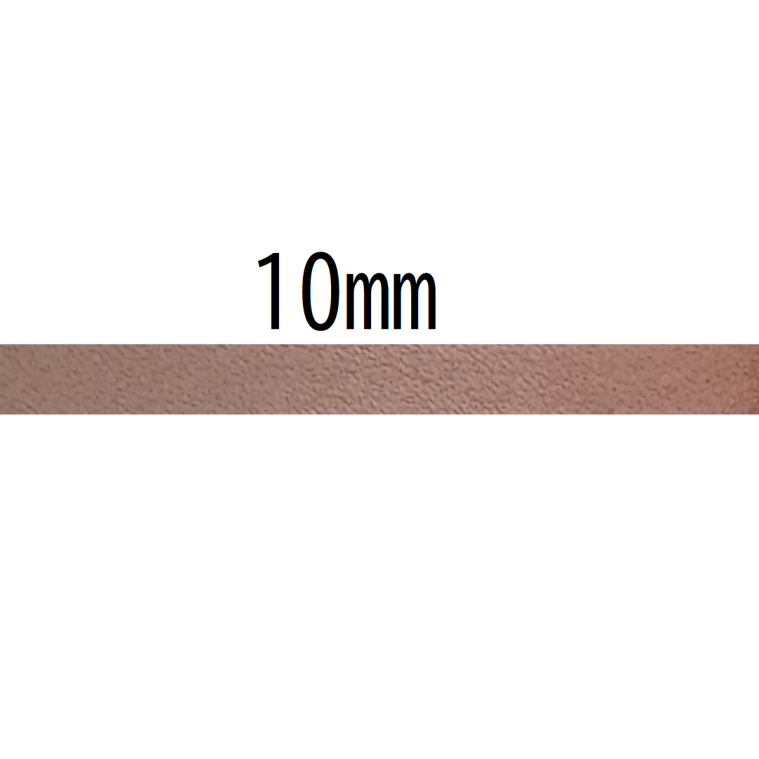 Thick Natural Leather Tape – 10mm × 10m (1 roll)