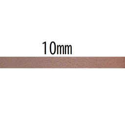 Thick Natural Leather Tape – 10mm × 10m (1 roll)