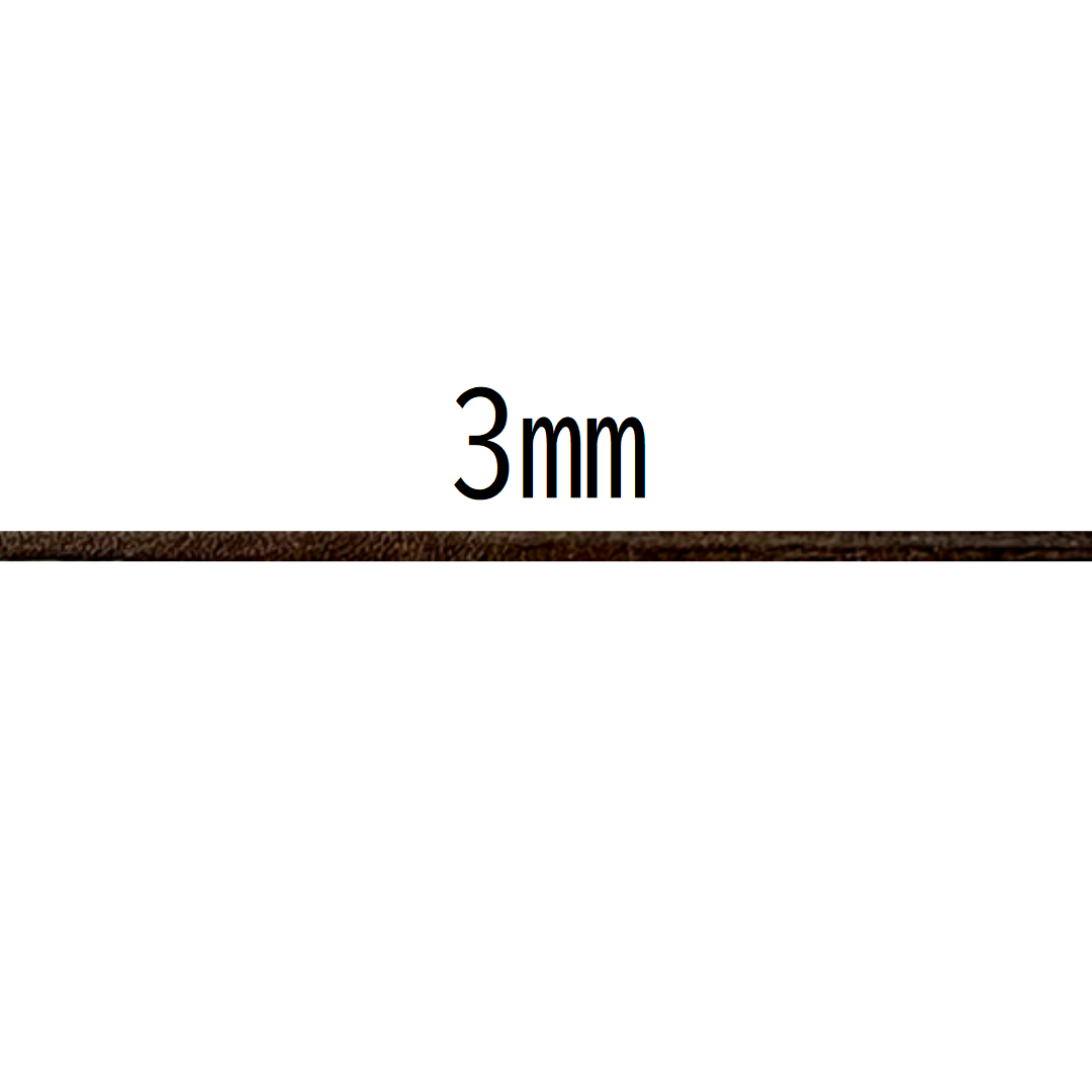 Thick Natural Leather Tape – 3mm × 10m (1 roll)