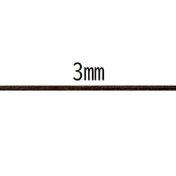 Thick Natural Leather Tape – 3mm × 10m (1 roll)