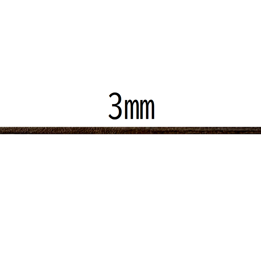 Thick Natural Leather Tape – 3mm × 10m (1 roll)